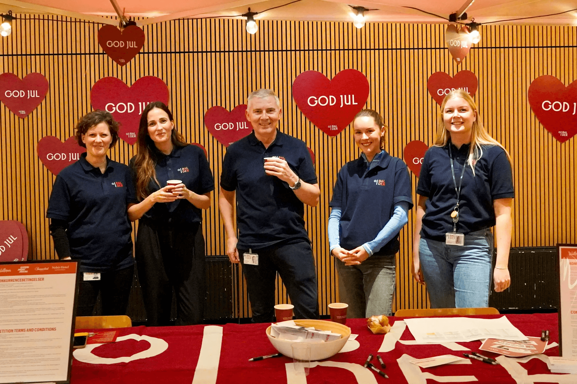 Balder employees attend Balder’s Christmas at Experimentarium in 2024.