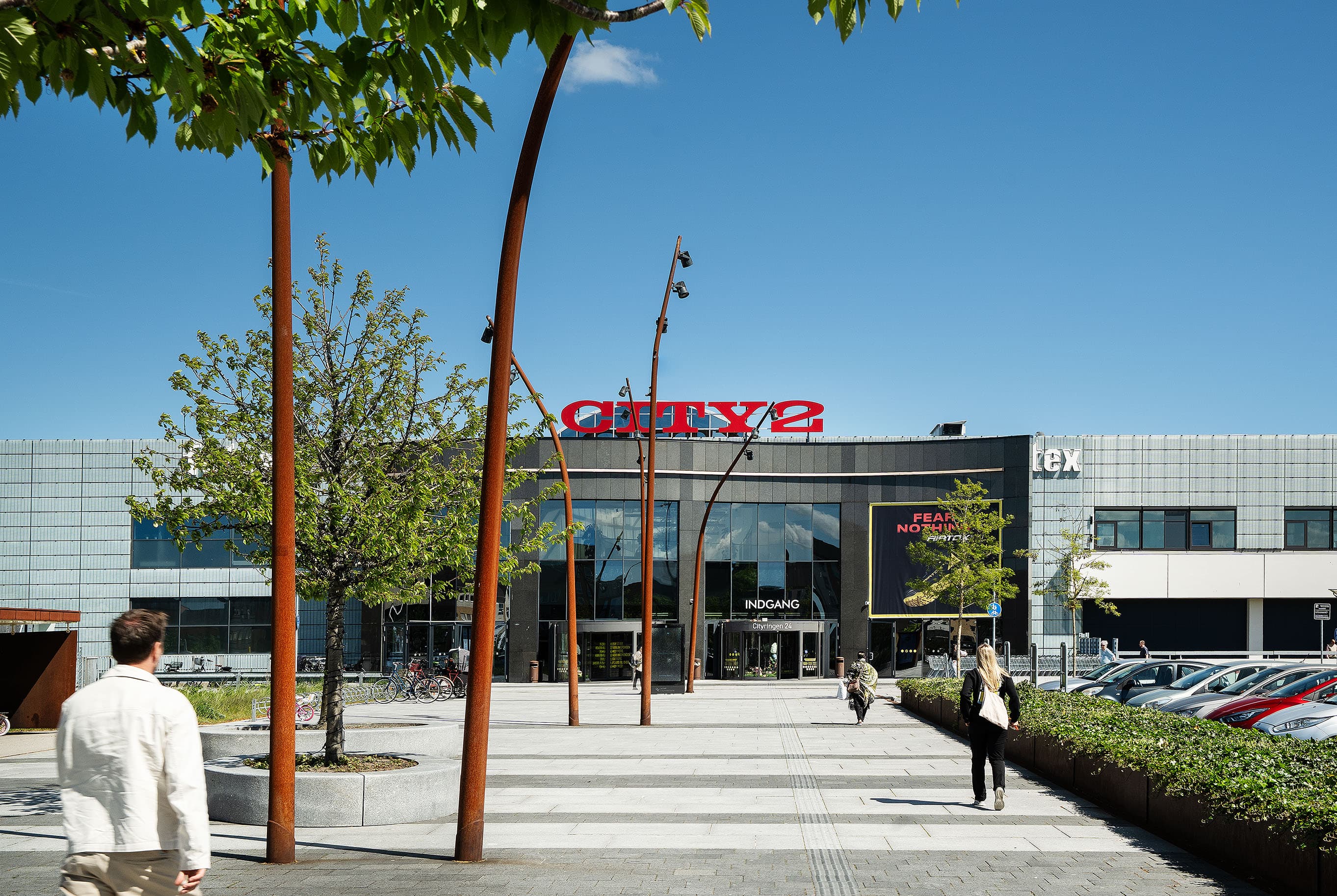 Rulletrappe i shoppingcenteret City 2 i Høje Taastrup