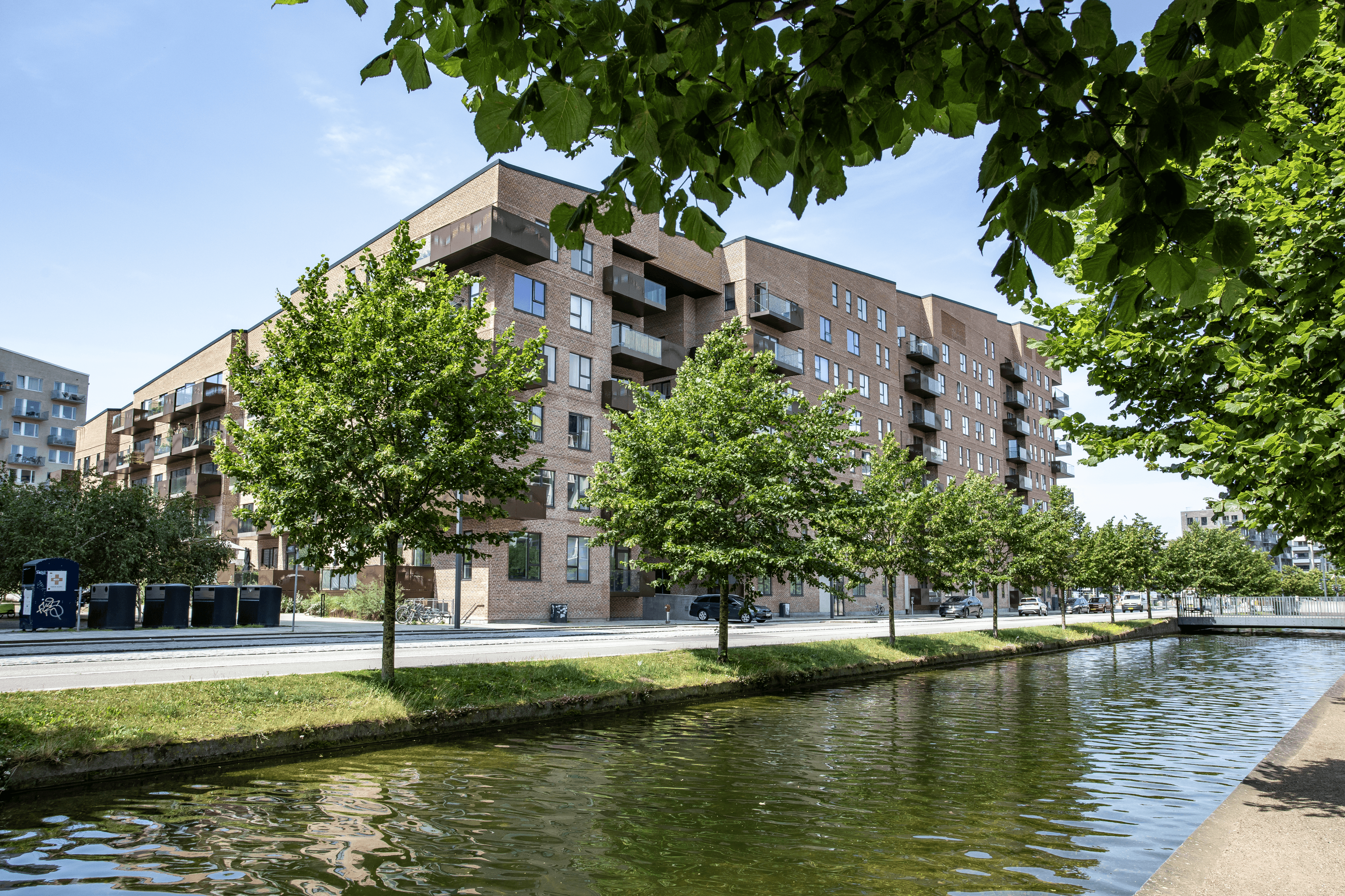 Exterior view of the Lavetten property from the outside.