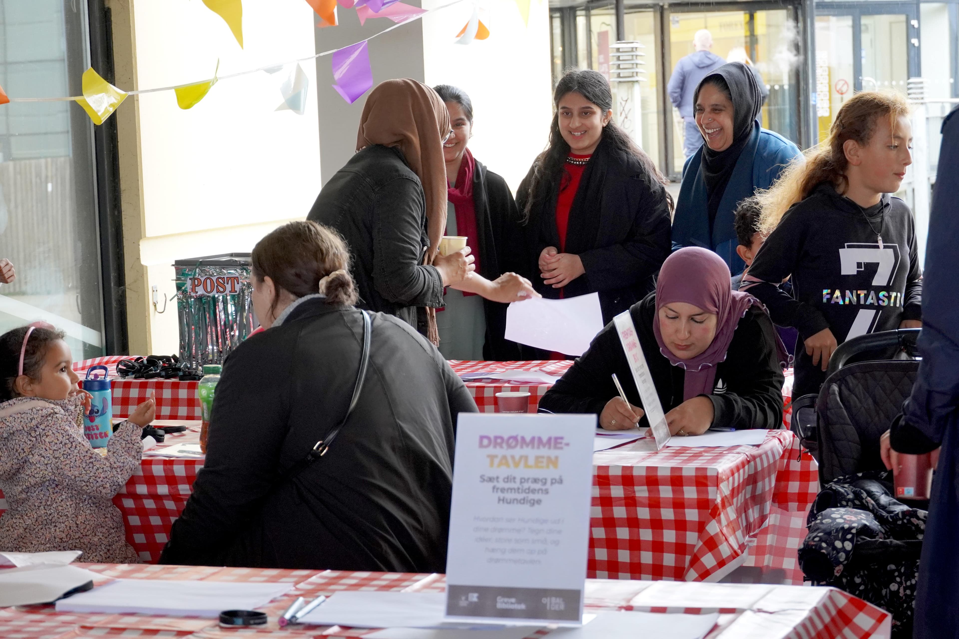 Big dreams were shared and creativity flowed at the Dream Café.