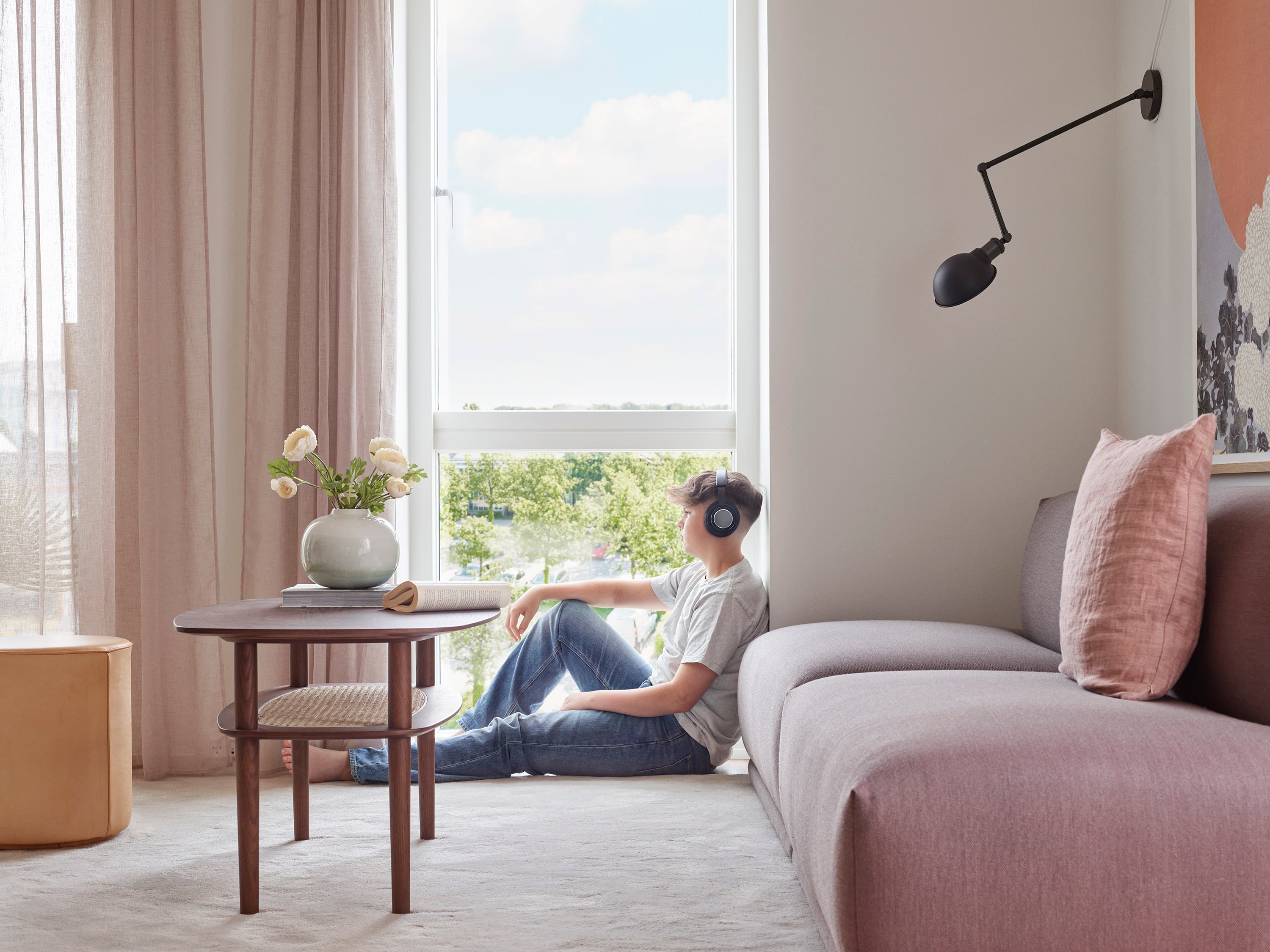 3-værelses lejlighed med hems og loft til kip 0