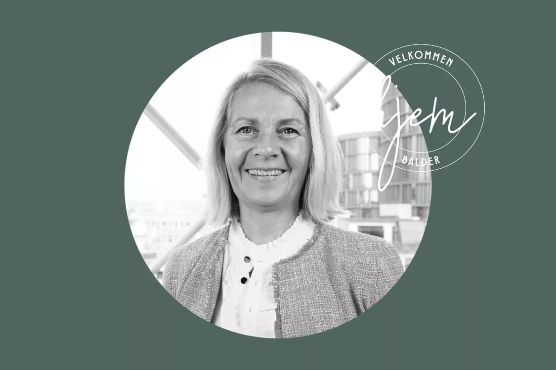 Hannah Østergaard, Customer Director at Balder Denmark