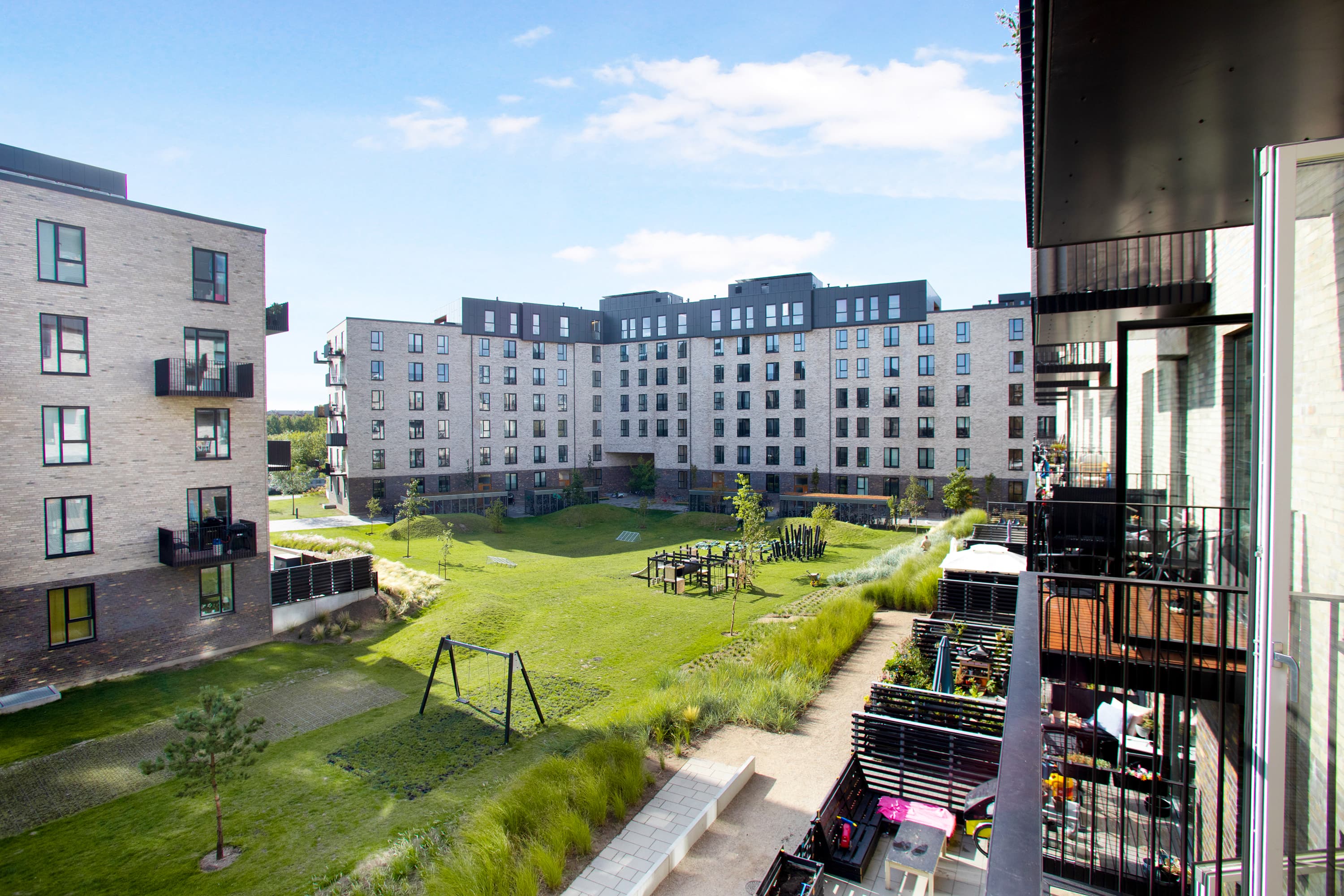 2 værelses lejlighed med stort køkken-alrum 3