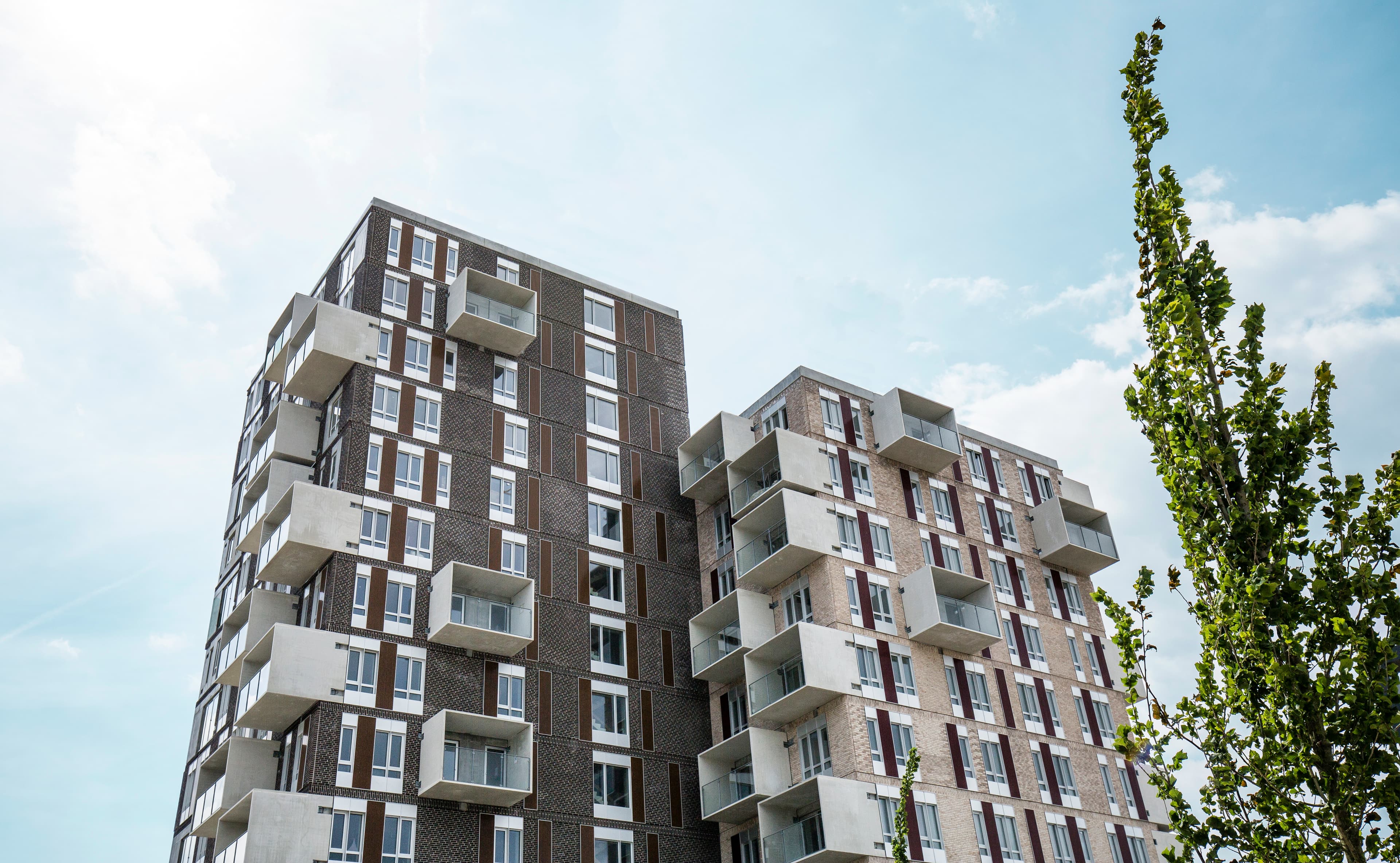 Fælledudsigten eksteriør facade