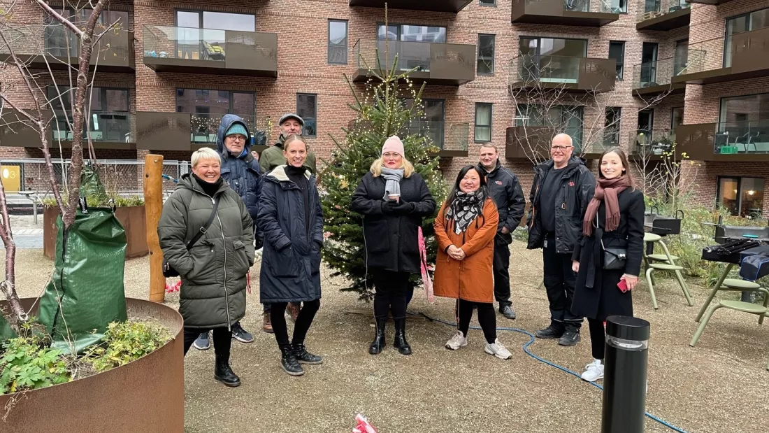 Teamet bag koncerterne med Marie Carmen Koppel