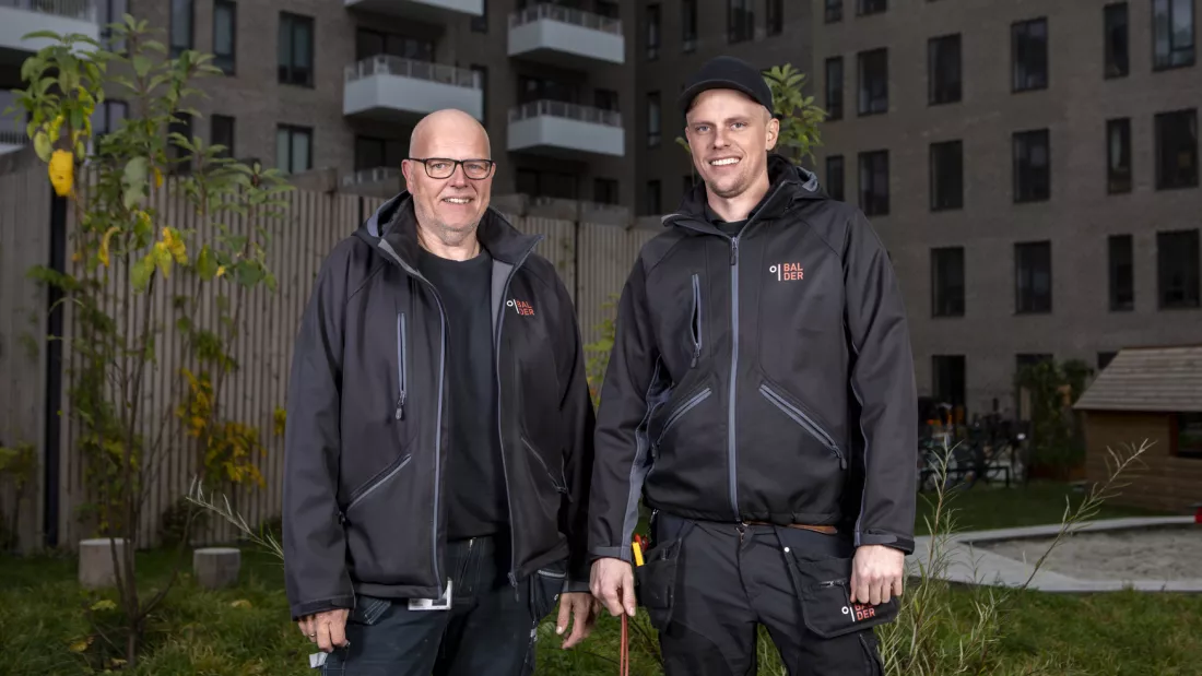 Dedikeret personale står klar ved alle ejendomme