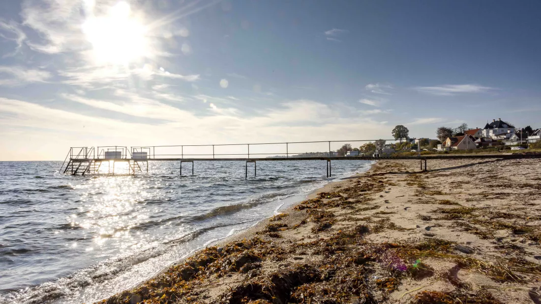 Enjoy the many beautiful beaches of Espergærde