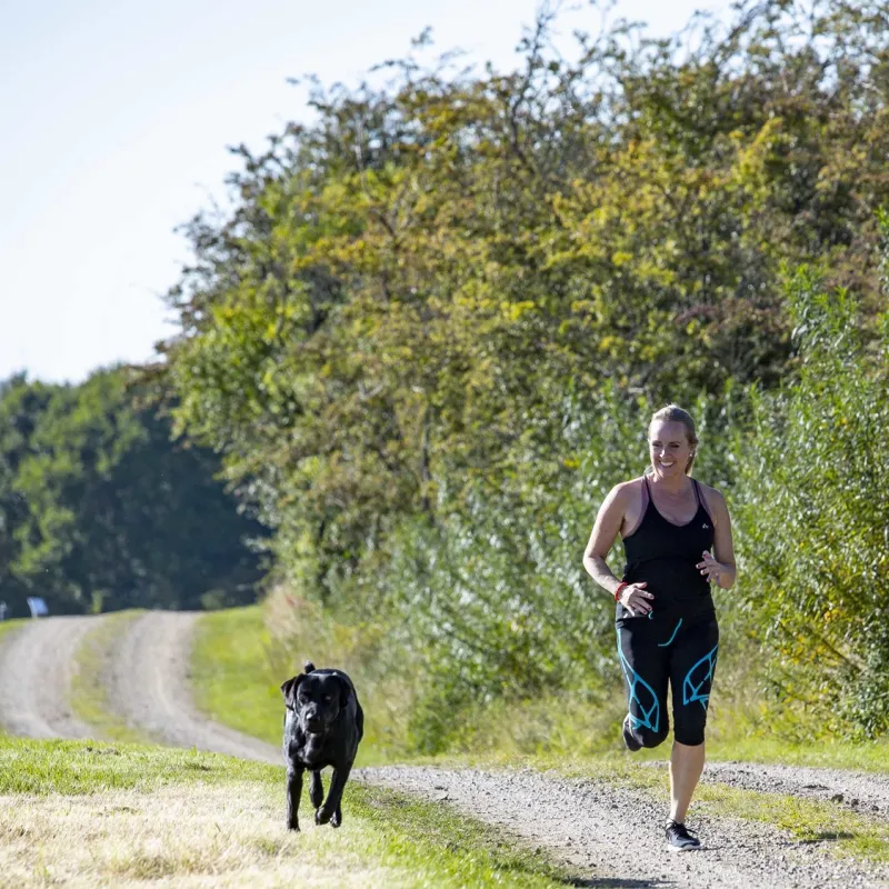 Løbeture i Hedeland ved Lynghaven