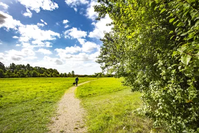 Hakkemosen er god at gå ture i som ligger ved Agerhusene