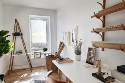 hobbyrum i prøvebolig i lerholmen 