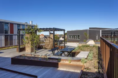 Tagterasse i Carlsbakken