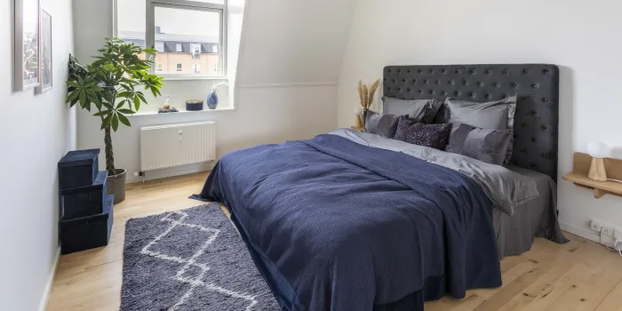 Soveværelse i lejliged på Østerbro