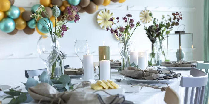 Plads til festlige arrangementer