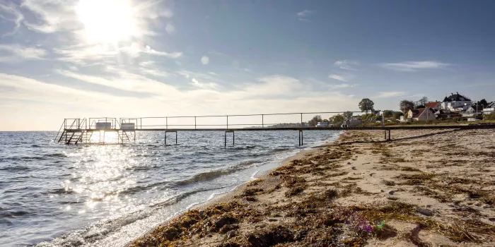 Enjoy the many beautiful beaches of Espergærde